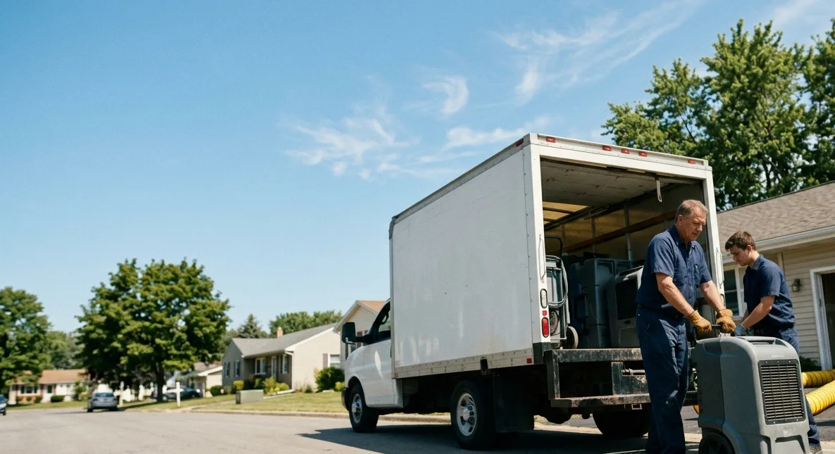 Water Damage Cleanup in Galena, OH near me